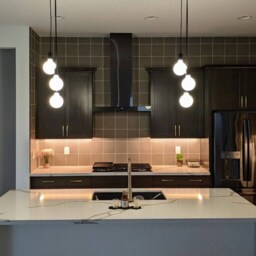 Contemporary Kitchen Lighting 3-Light Cluster Pendant in Any Color - Unique Island Lighting With Led Bulbs Modern Style - thumbnail 2