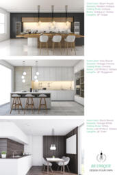 Contemporary Kitchen Lighting 3-Light Cluster Pendant in Any Color - Unique Island Lighting With Led Bulbs Modern Style