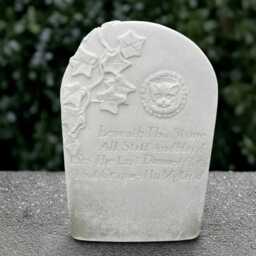 Outdoor Memorial Cat Statue Concrete Pet Loss Gift Cement Animal Decoration Kitten Remembrance Decor Front Door Ornament Yard Art - thumbnail 4