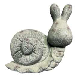 Resin Stone Effect Snail Garden Decoration Ornament - thumbnail 2