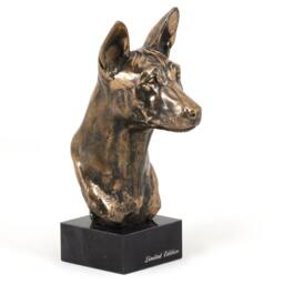 Basenji, Dog Marble Statue, Limited Edition, Artdog. Made Of Cold Cast Bronze. Perfect Gift. Limited Edition - thumbnail 1