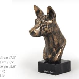 Basenji, Dog Marble Statue, Limited Edition, Artdog. Made Of Cold Cast Bronze. Perfect Gift. Limited Edition - thumbnail 4