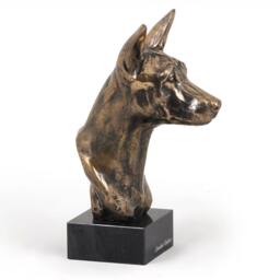 Basenji, Dog Marble Statue, Limited Edition, Artdog. Made Of Cold Cast Bronze. Perfect Gift. Limited Edition - thumbnail 2