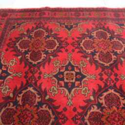 5x7 Ft Afghan Khal Mohammedi Area Rug, Bukhara Handmade Geometric Genuine Turkmen Oriental Living Room D??cor Carpet - thumbnail 3