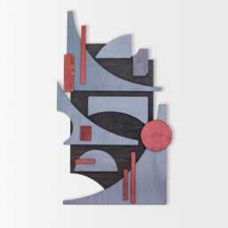 Sculptural Wall Art Made From Reclaimed Wood Statement Decor For The Living Room - thumbnail 3