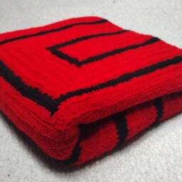 Sweet & Spicy Crocheted Throw Blanket - thumbnail 2