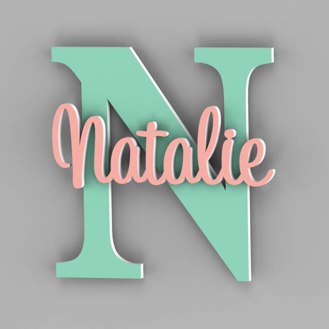 Nursery Decor - Personalized Name Sign & Wall Art, Baby Girl Room Decor, Unique Shower Gift, Custom Letters - image 1