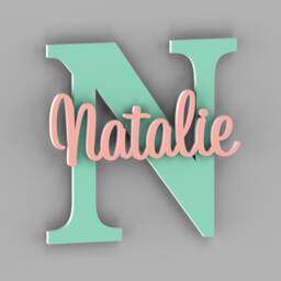 Nursery Decor - Personalized Name Sign & Wall Art, Baby Girl Room Decor, Unique Shower Gift, Custom Letters - thumbnail 2