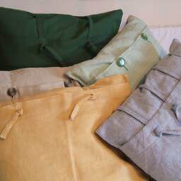 Prepress Businesses On Synthetic Fabric, Back in Cotton & Linen, Goose Down Inside - thumbnail 2