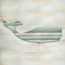 "Pallet Whale Wooden Art Beach House Decor Nautical Artwork Coastal Sign 41""x19" - thumbnail 2