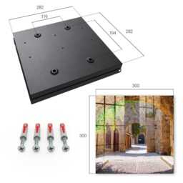 Stone Street Wall Mounted Key Cabinet, Beige Box For Wall, Classic Architecture, Lovers Of History & Architecture - thumbnail 4