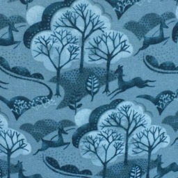 Deers in The Trees Fabric Covered Lampshade 15cm Diameter Up To 35cm - thumbnail 2