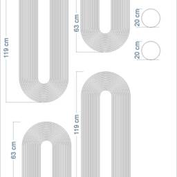 Sale Large Boho Arches, Wall Decals, Living Room Decor, Bedroom, Office Decal, Sticker - thumbnail 2