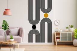 Sale Large Boho Arches, Wall Decals, Living Room Decor, Bedroom, Office Decal, Sticker - thumbnail 1