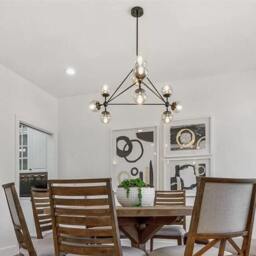 Large Handmade Modernist Statement Chandelier , Modern Tracey Ceiling Light Pendant Lamp Diningroom Hallway - thumbnail 2