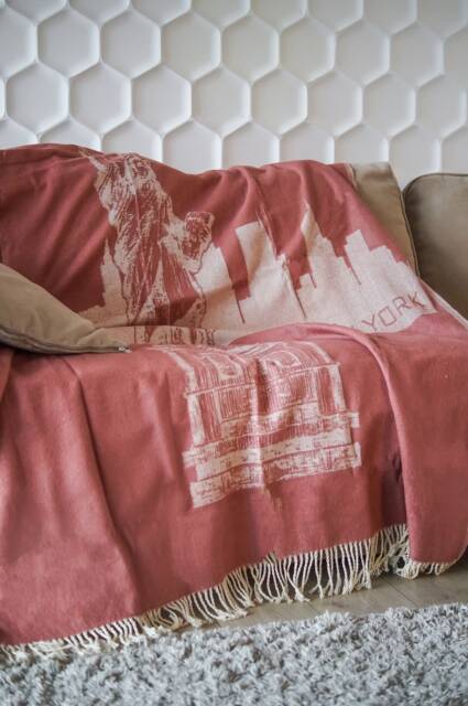 Personalized Bamboo Blanket, Throw Woven Picnic Beach Aesthetic Room Decor, Home Birthday Gift - image 1