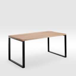 Modern & Stylish Oak Dining Table Ds-01, Solid Wood, Oak, Hand Made - thumbnail 2