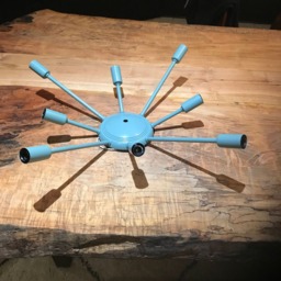 Atomic 8 Arm - Flush Mount Sputnik Ceiling Light Starburst Mid Century Living Room Hallway Dining Bedroom - thumbnail 3