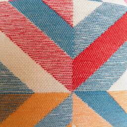 Handmade Australian Cushion Cover, Geometric, Colourful, Modern, Textured - thumbnail 2