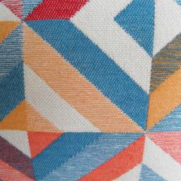 Handmade Australian Cushion Cover, Geometric, Colourful, Modern, Textured - thumbnail 3