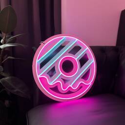Donuts Neon Sign - Wall Art Cake Sign Sweet Led Candy Shop Decoration - thumbnail 2