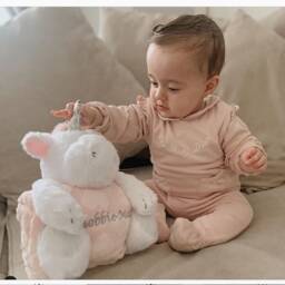 Personalised Baby Unicorn Teddy With Embroidered Blanket Gift Set Newborn Christmas Gifts For Girls Soft Toy - Girl - thumbnail 3