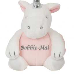 Personalised Baby Unicorn Teddy With Embroidered Blanket Gift Set Newborn Christmas Gifts For Girls Soft Toy - Girl - thumbnail 2
