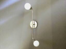 Twin Arm Wall Sconce - Modern Minimalist Bathroom Dining Room Hallway Entryway Kitchen Light Bedroom Ul Listed
