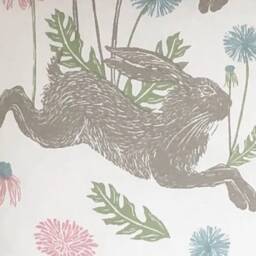 "2 X Studio G March Hares Pastel Cushion Covers 16"" 18"" 20"" 22"" 24" - thumbnail 3