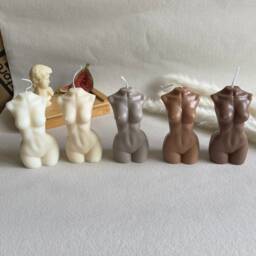 Female Torso Candle - Vegan Soy Wax Goddess Bust - thumbnail 3