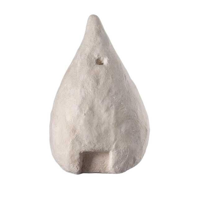 Little Japandi House - Original Sculpture Beige Wabi Sabi Decor Minimalist Art Handmade By Scandinavian Designer Laurie Poast - image 1