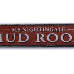 Mud Room Sign, Decor, Wood Room, Rustic Wall Decor - Hand Made Wooden Sign - thumbnail 2