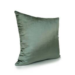 Turquoise Blue Pillow Cover, Throw Decorative Cushion Pillowcase, Accent Pillow, Velour Cover - thumbnail 2