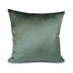 Turquoise Blue Pillow Cover, Throw Decorative Cushion Pillowcase, Accent Pillow, Velour Cover - thumbnail 1