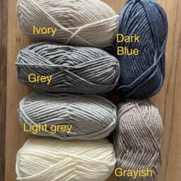Cable Knit Pillow Cover, Cream, Ivory, Gray Or Blue Color, Throw Case - thumbnail 3