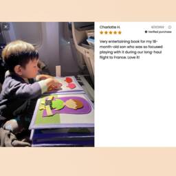 Personalized Gift For Toddlers - Quiet Book 1 Year Old Girl Year Old Boy 2 - thumbnail 4