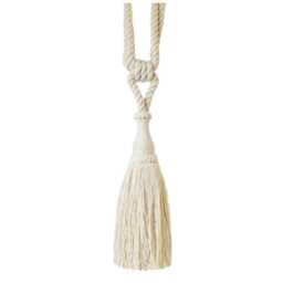 2x Coastal Natural Tassel Tieback - 600mm Embrace Pair - thumbnail 3