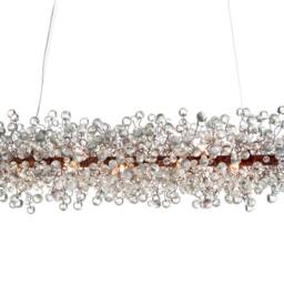 Elegant Bubble Chandelier Cloudy Resin Ball Ceiling Light - thumbnail 3
