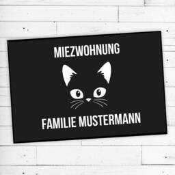 "Doormat ""Miezwohnung"