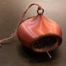 Decorative Bird Feeder - Copper - thumbnail 4