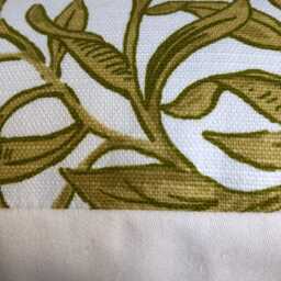 2 X Clarke & Entwistle Chartreuse Cream Botanical Cushion Covers 16 - thumbnail 3