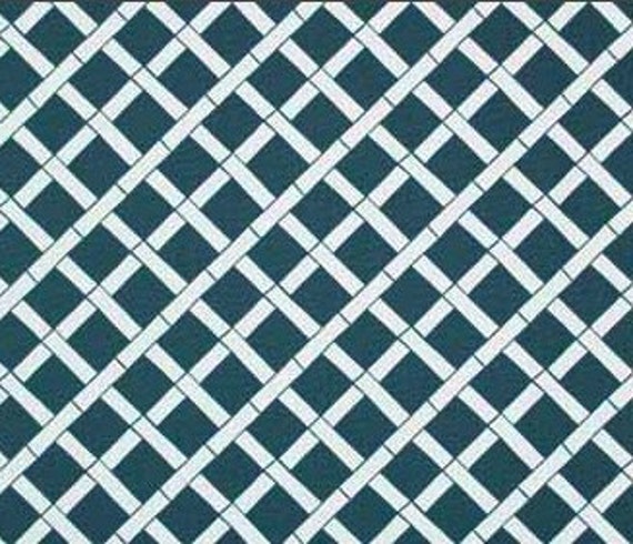 New 18x18 Inch Designer Handmade Pillow Case in Bamboo Pattern, Thai Blue On White - image 1