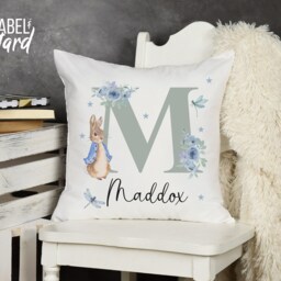 Boys Personalised Cushion - Bedroom Decor Son Grandson Godson Christening Birthday Christmas Gift - thumbnail 3