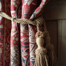 William Morris & Co Bullerswood Door Curtain Stone - thumbnail 3