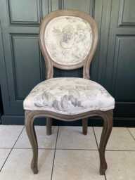 French Style Bedroom Or Dining Chair Floral Art Of The Loom Designer Fabric