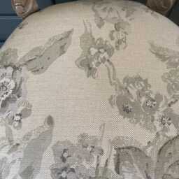 French Style Bedroom Or Dining Chair Floral Art Of The Loom Designer Fabric - thumbnail 4