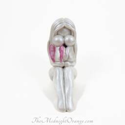 Twin Loss Memorial Sculpture Handmade Clay Keepsake By The Midnight Orange