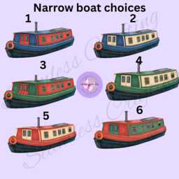 Personalised Narrowboat Cushion Custom Canal Boat Pillow, Linen Canvas - thumbnail 2