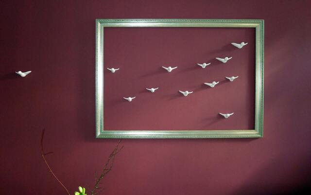 "Wall Art ""Flock Of Birds" - image 1