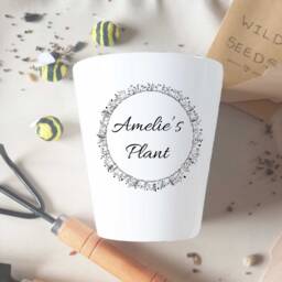 Personalised Ceramic Plant Pot, Custom Mother's Day Gift For Nanna - thumbnail 3
